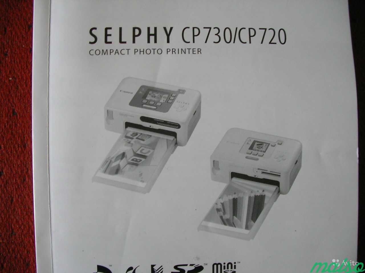 Портативный принтер Canon selpxy CP720 в Санкт-Петербурге. Фото 1