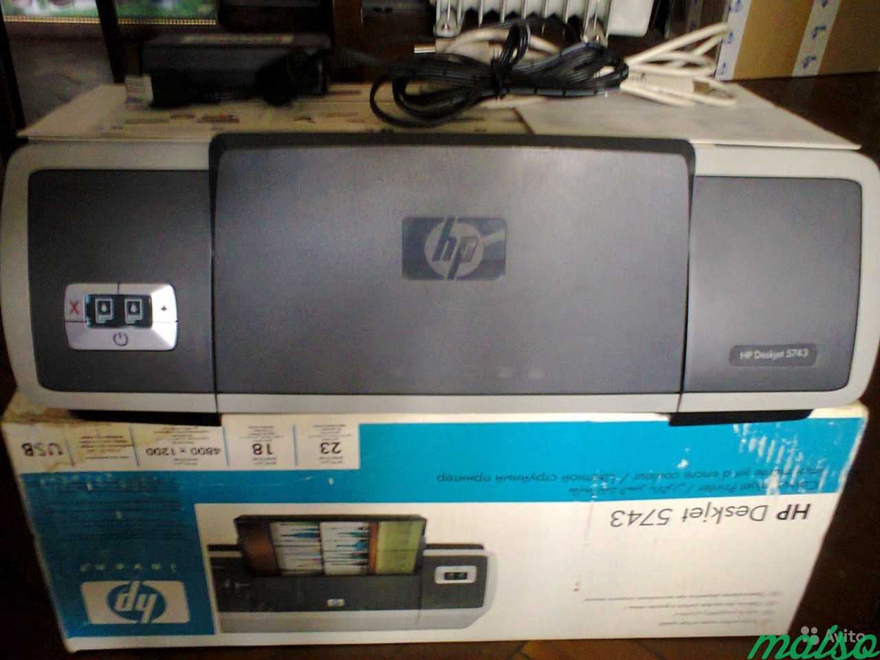 Принтер HP Deskjet 5743 в Санкт-Петербурге. Фото 2