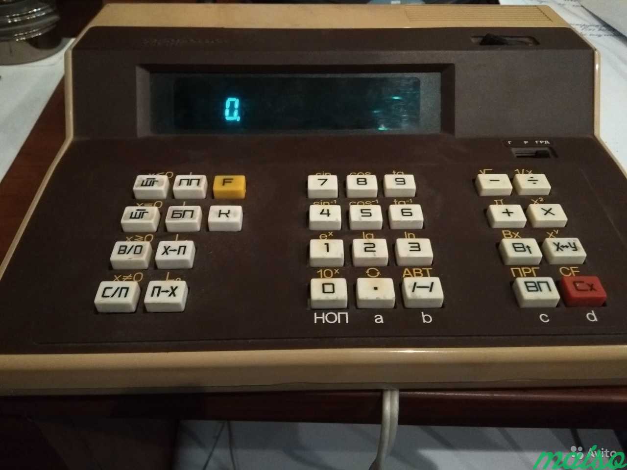 Микрокалькулятор электроника мк 56 1989 г.в в Санкт-Петербурге. Фото 2