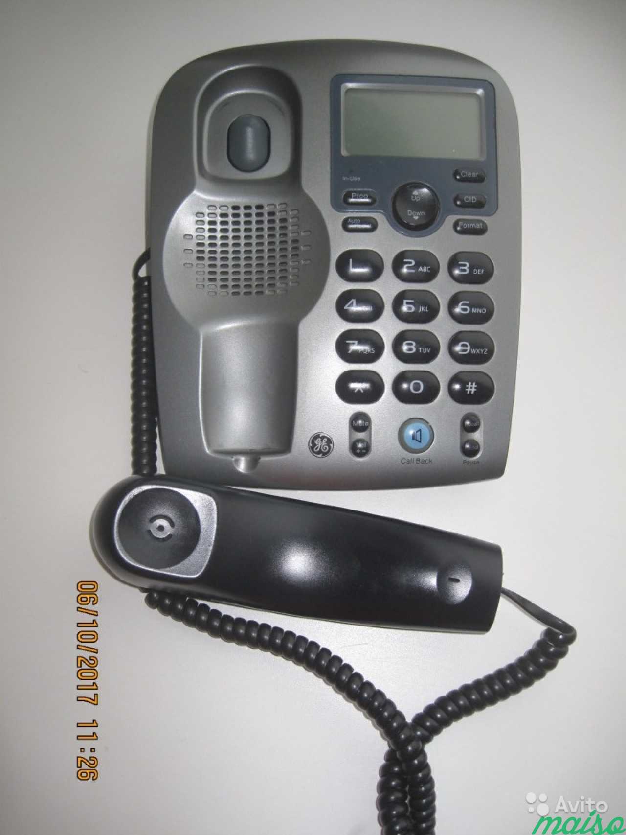 Проводной телефон General Electric модель EX29398 в Санкт-Петербурге. Фото 3