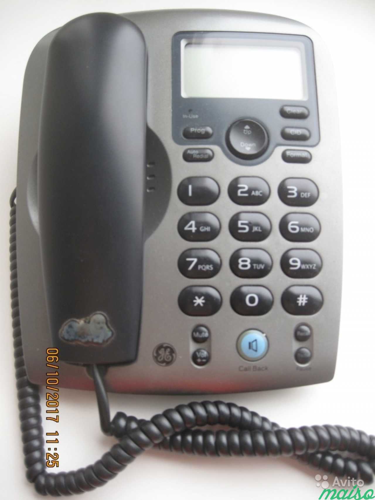 Проводной телефон General Electric модель EX29398 в Санкт-Петербурге. Фото 2