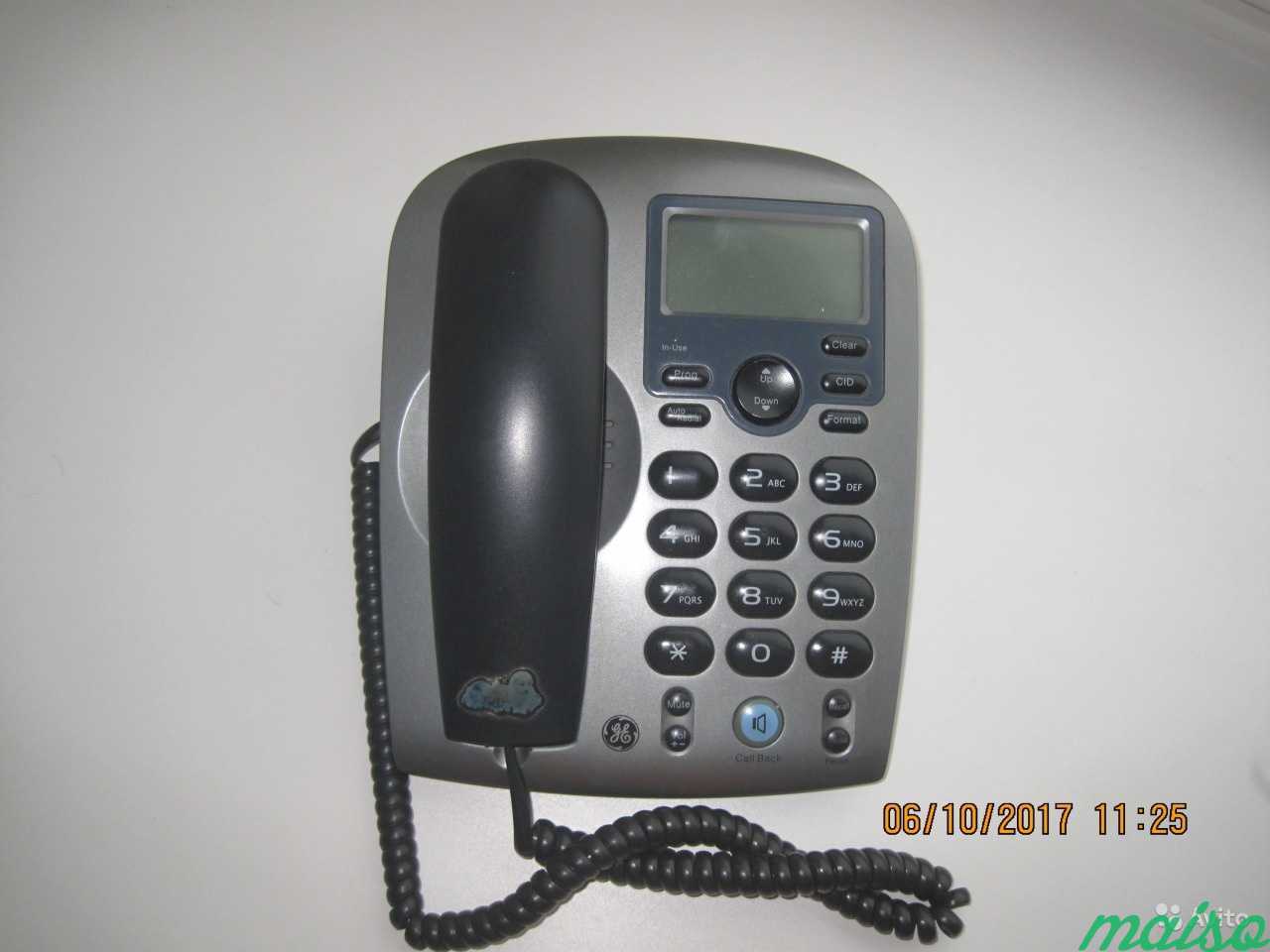 Проводной телефон General Electric модель EX29398 в Санкт-Петербурге. Фото 1