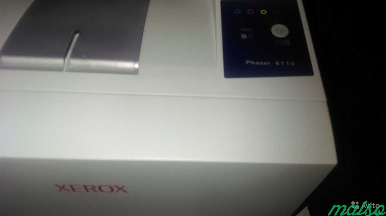 Цветной лазерный принтер Xerox Phaser 6110 в Санкт-Петербурге. Фото 2