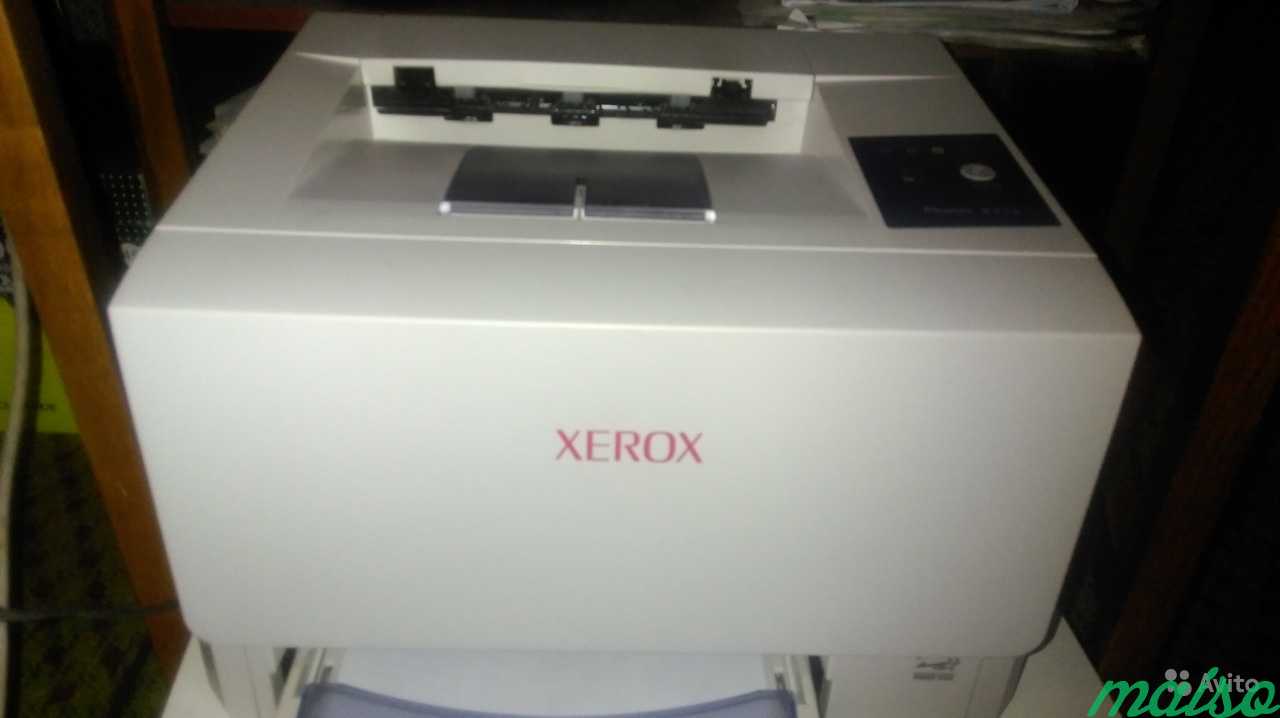 Цветной лазерный принтер Xerox Phaser 6110 в Санкт-Петербурге. Фото 1