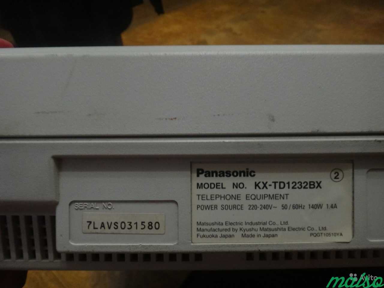 Мини атс Panasonic KX-TD1232BX в Санкт-Петербурге. Фото 3