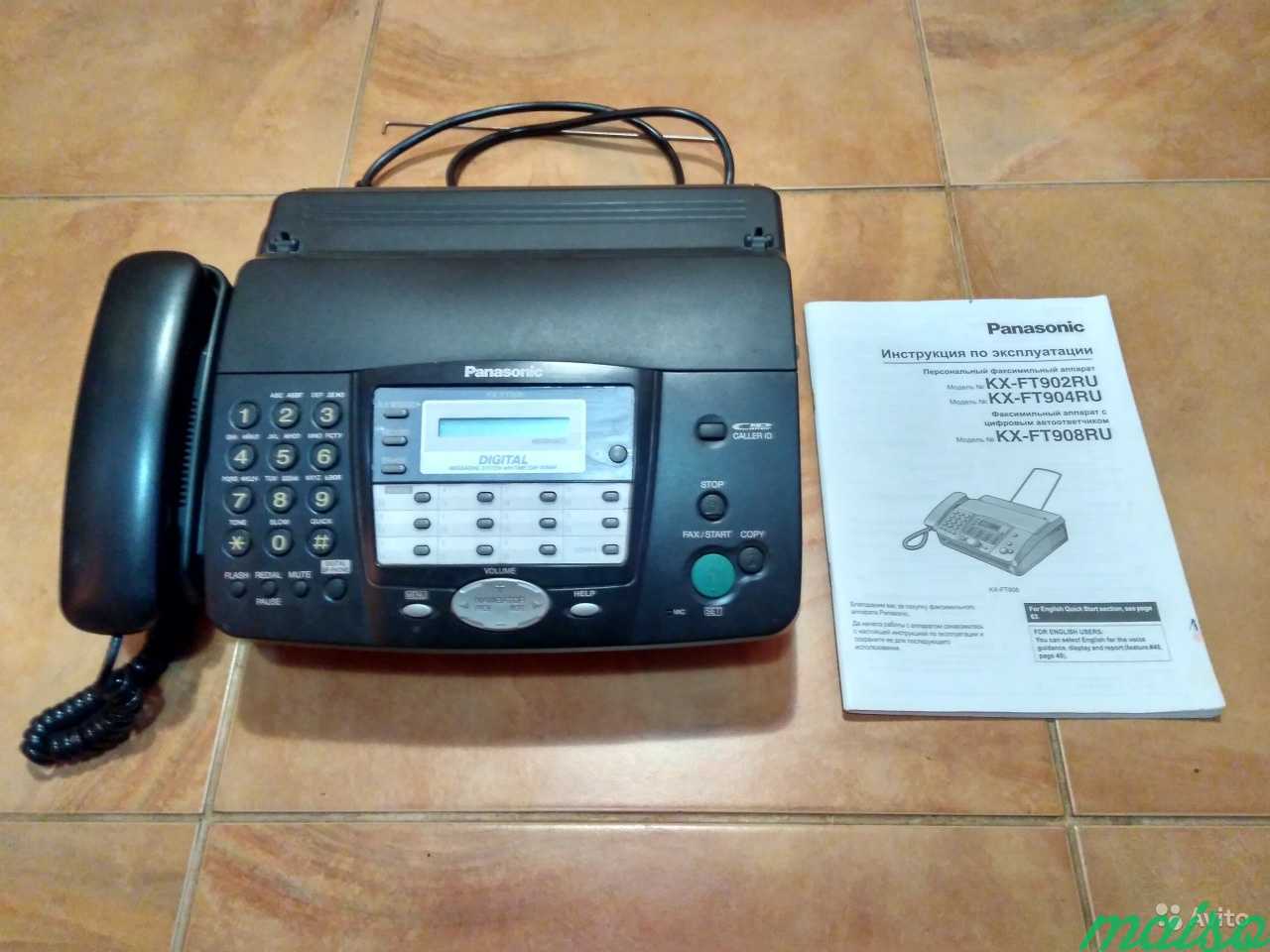 Продам факс Panasonic KX-FT908RU в Санкт-Петербурге. Фото 1