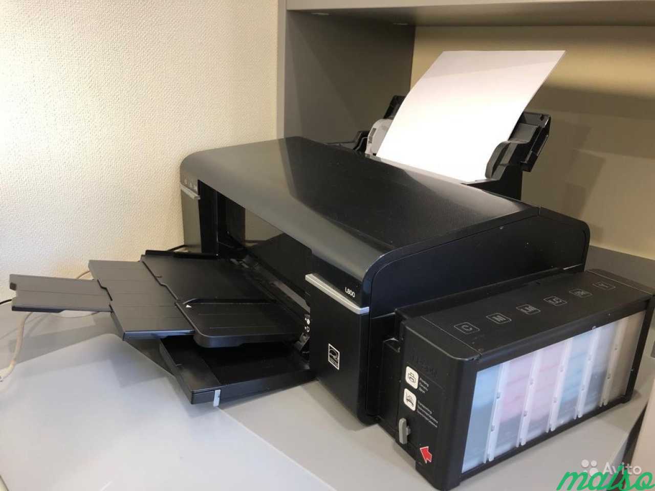 Принтер цветной Epson L800 в Санкт-Петербурге. Фото 3