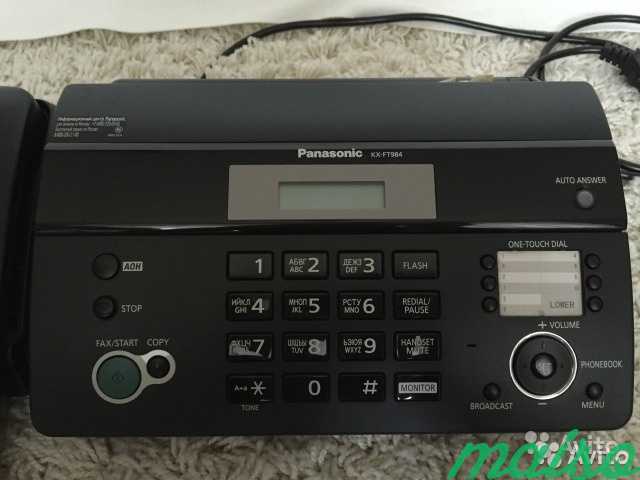 Факс Panasonic KX-FT984 в Санкт-Петербурге. Фото 3