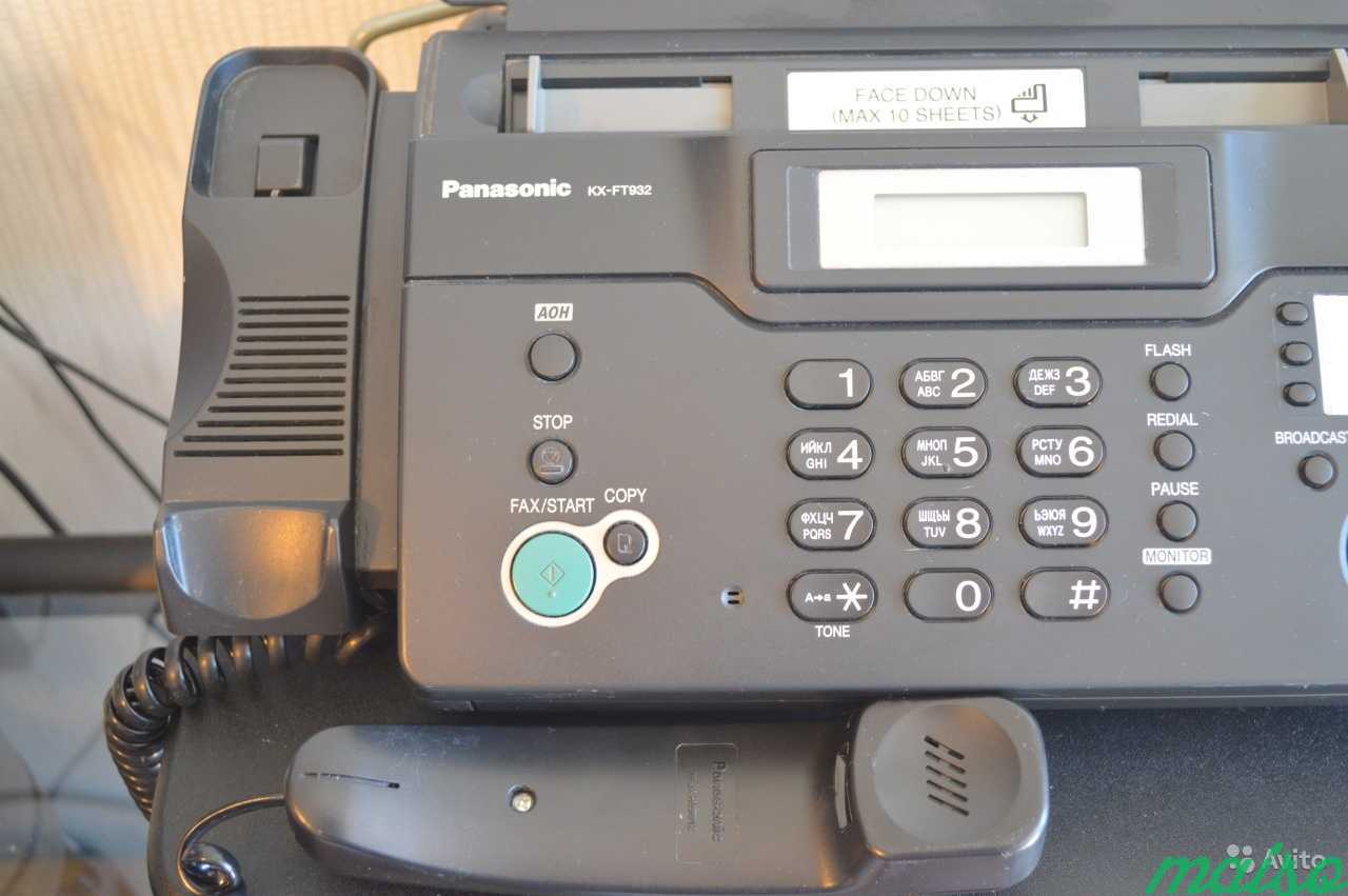 Продам факс Panasonic kх-FT932 в Санкт-Петербурге. Фото 3