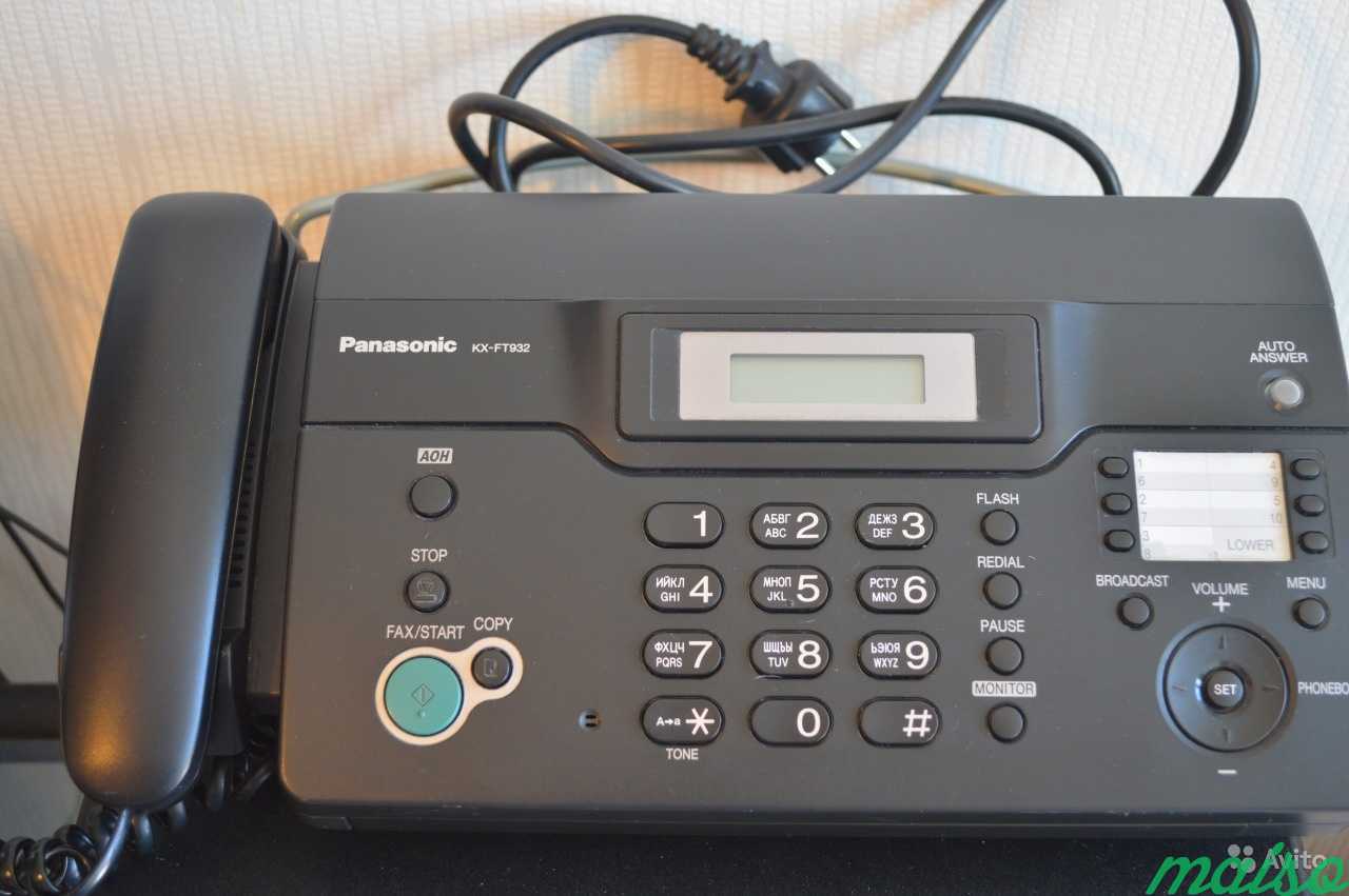 Продам факс Panasonic kх-FT932 в Санкт-Петербурге. Фото 2