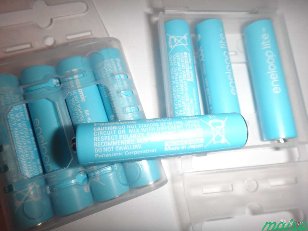 Аккумуляторы Eneloop Lite AAA (BK-4lcce) 600 mAh в Санкт-Петербурге. Фото 6