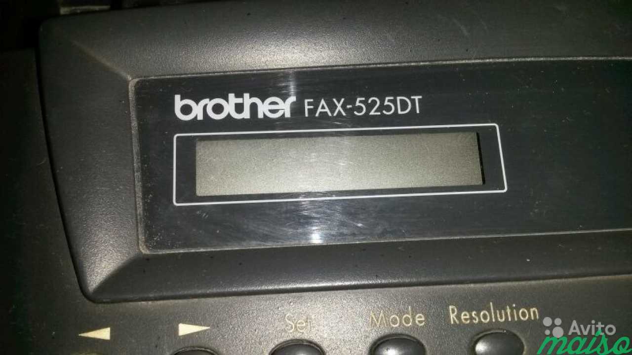 Телефон-Факс Brother fax-525DT в Санкт-Петербурге. Фото 4