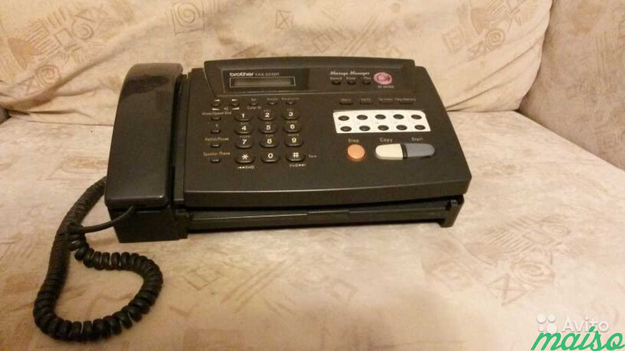 Телефон-Факс Brother fax-525DT в Санкт-Петербурге. Фото 1