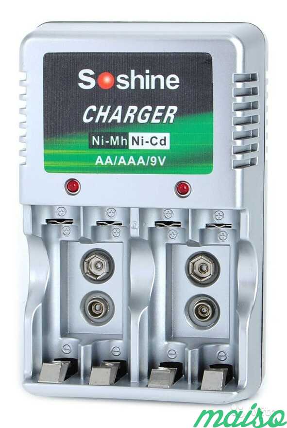Зарядное устройство Soshine charger + 4 аккума в Санкт-Петербурге. Фото 1