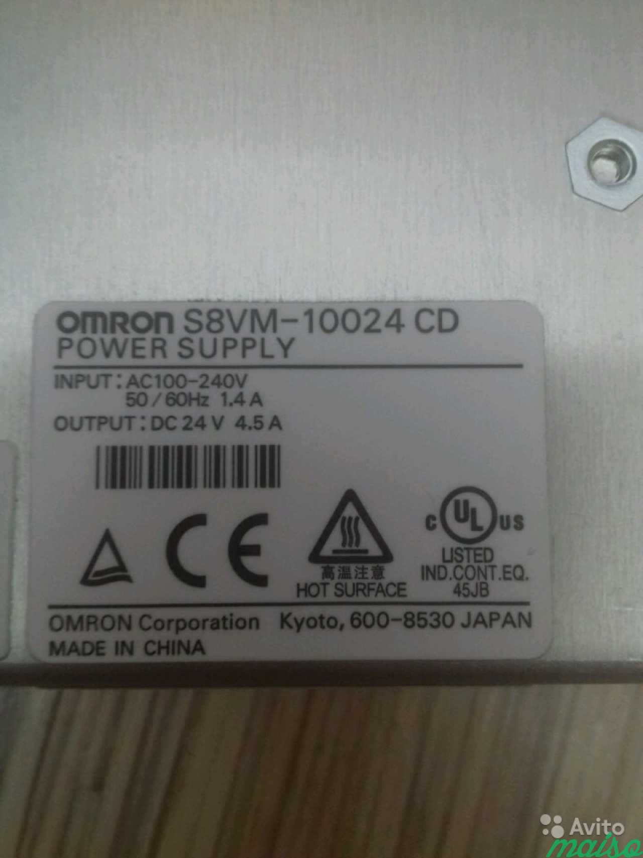 Блок питания импульсный omron S8VM-10024 CD в Санкт-Петербурге. Фото 2