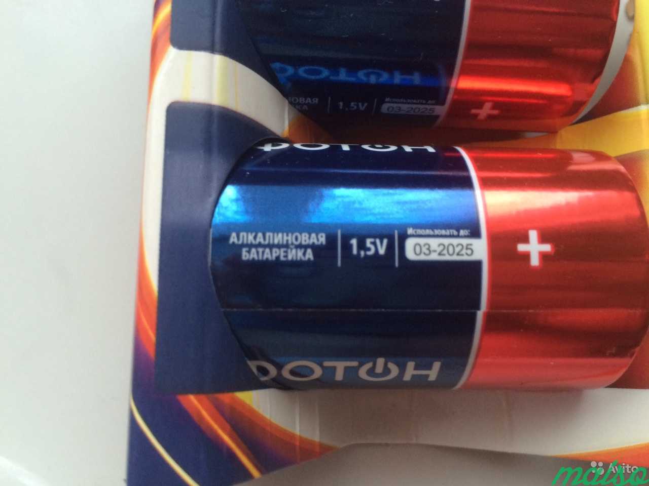 Новые батарейки Фотон LR20 в Санкт-Петербурге. Фото 3