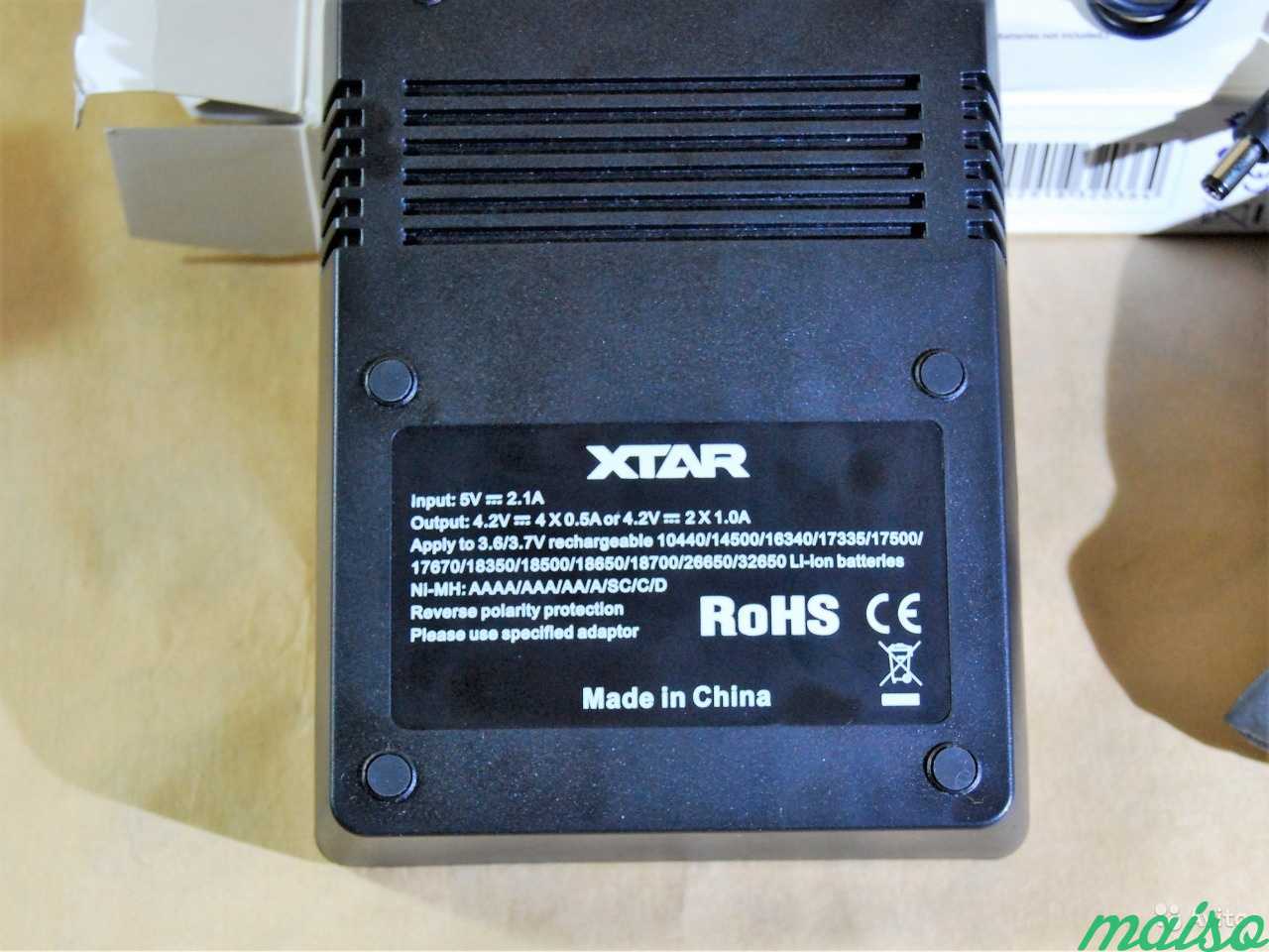 Зарядное устройство xtar VC4 с подключением по USB в Санкт-Петербурге. Фото 4