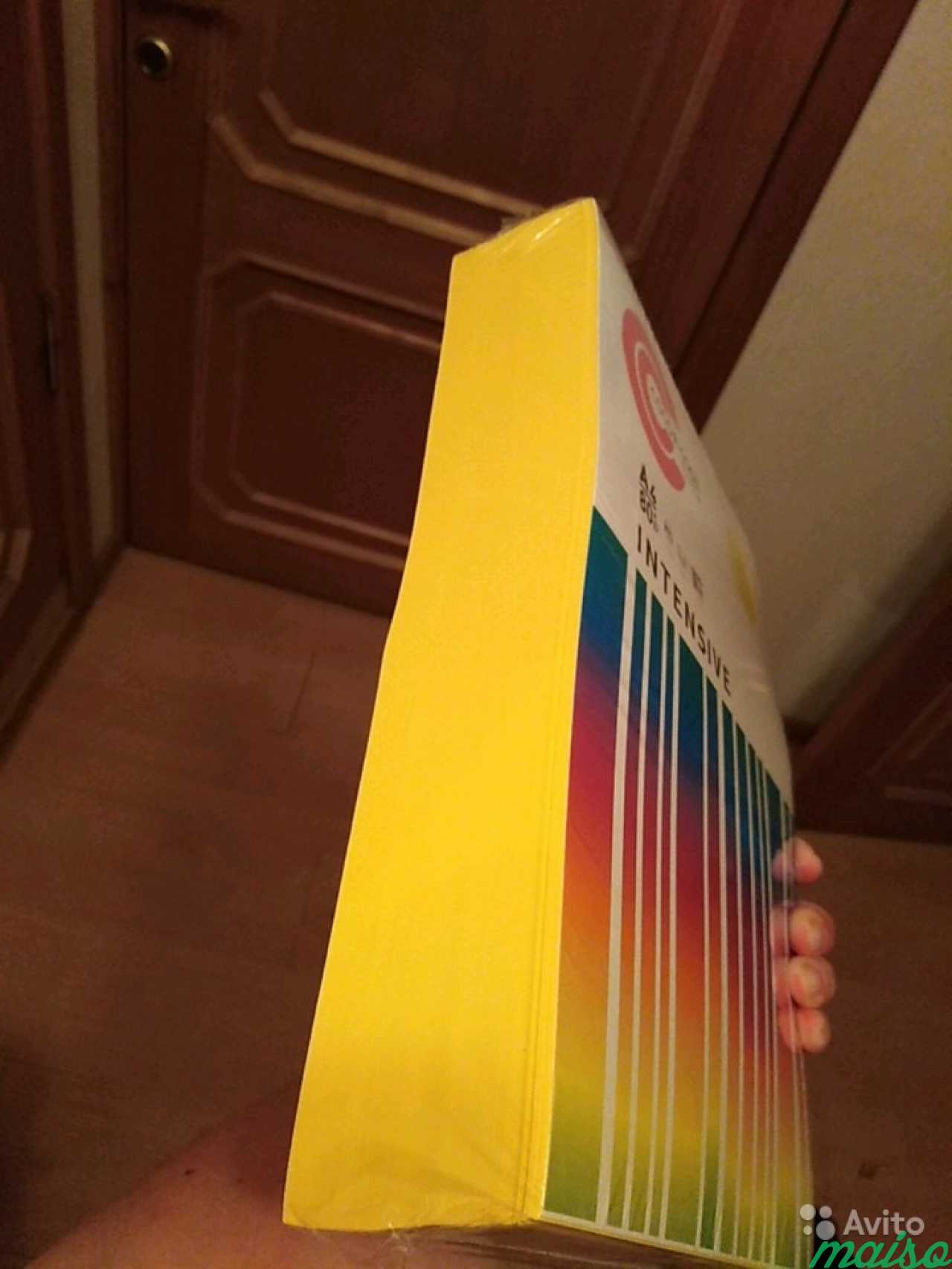 Цветная бумага А4. Жёлтый интенсив 500 листов в Санкт-Петербурге. Фото 3