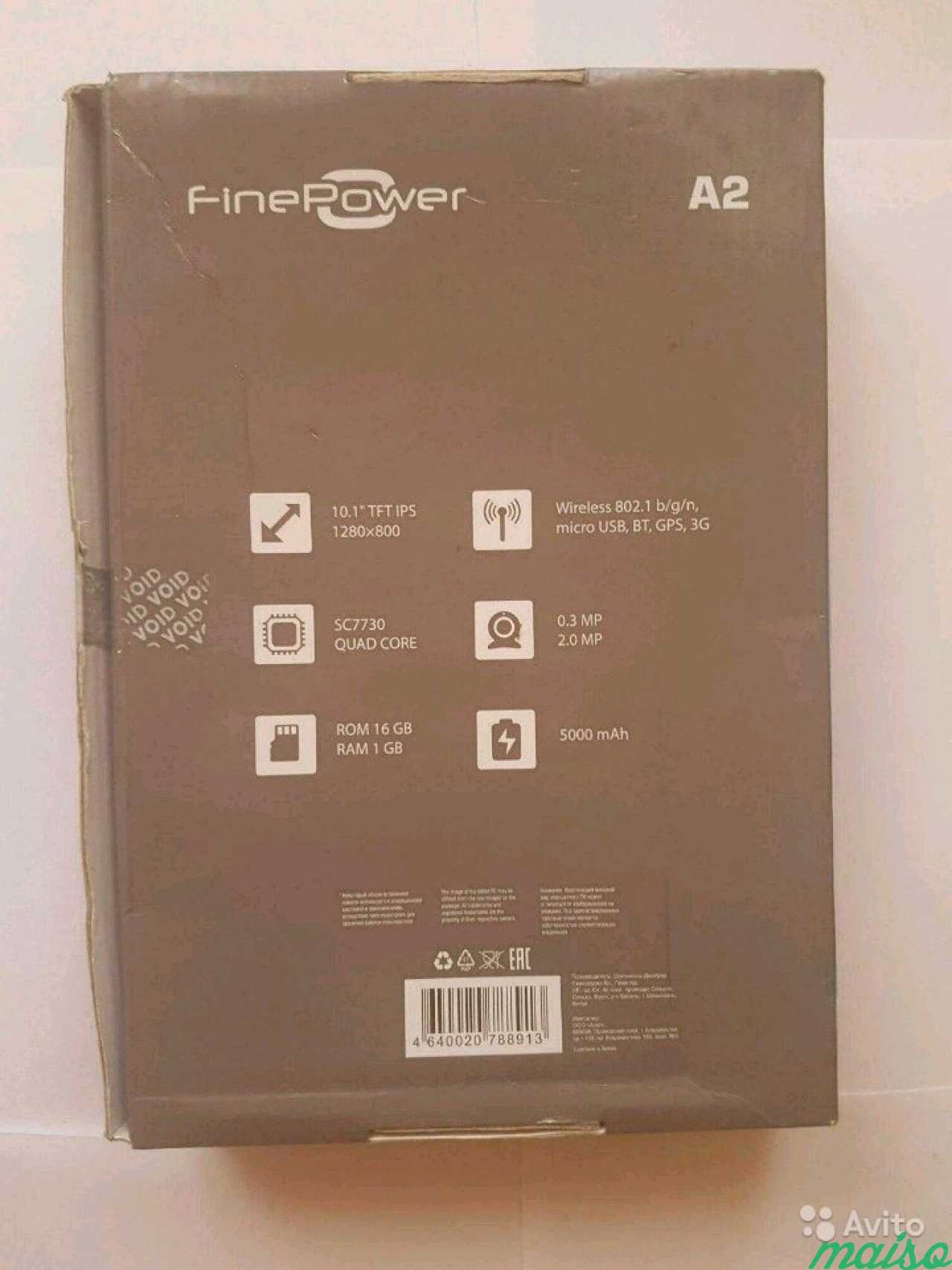Планшет FinePower A2. 3G. 2 Sim в Санкт-Петербурге. Фото 4