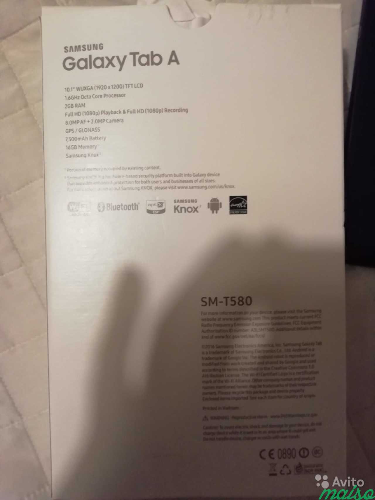 Планшет SAMSUNG Galaxy Tab A 10.1 SM-T580 16Gb в Санкт-Петербурге. Фото 5