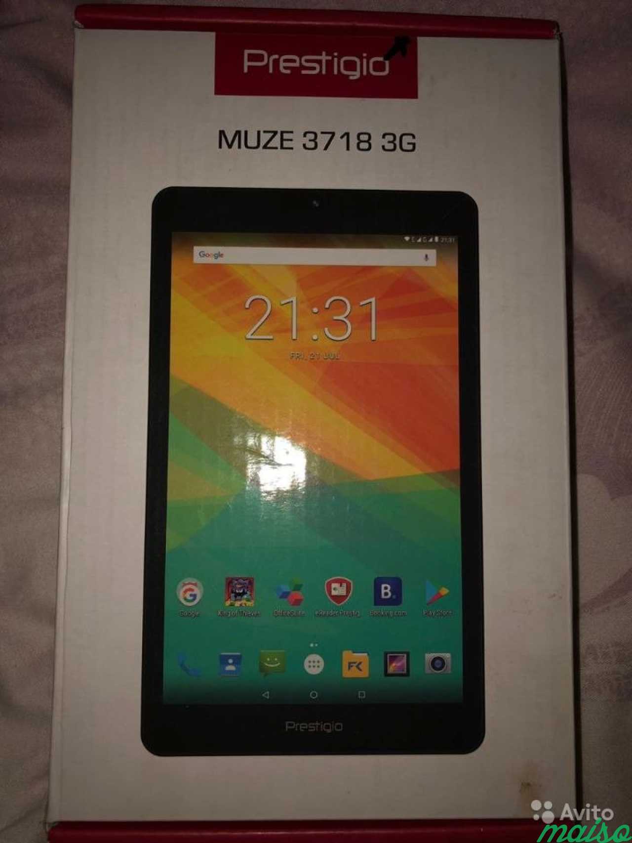 Продам планшет Prestigio Muze PMT3718 3G 16gb в Санкт-Петербурге. Фото 1