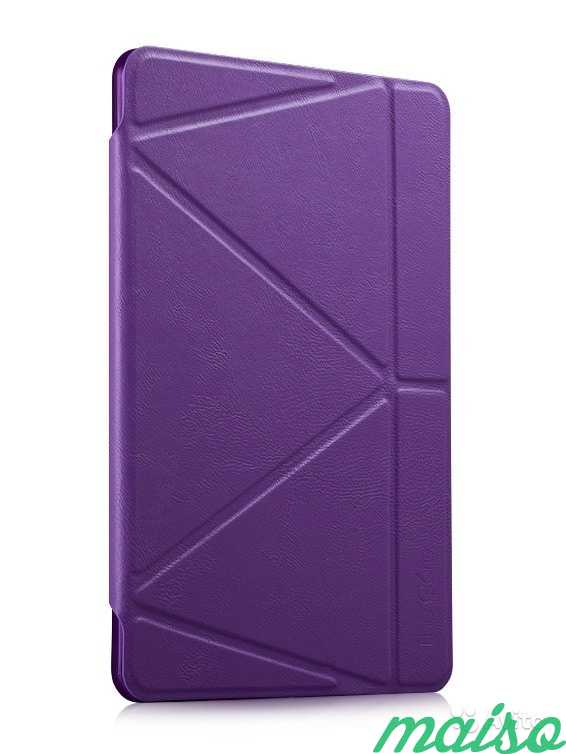 Фиолетовый кожаный чехол для iPad Air The Core Sma в Санкт-Петербурге. Фото 1