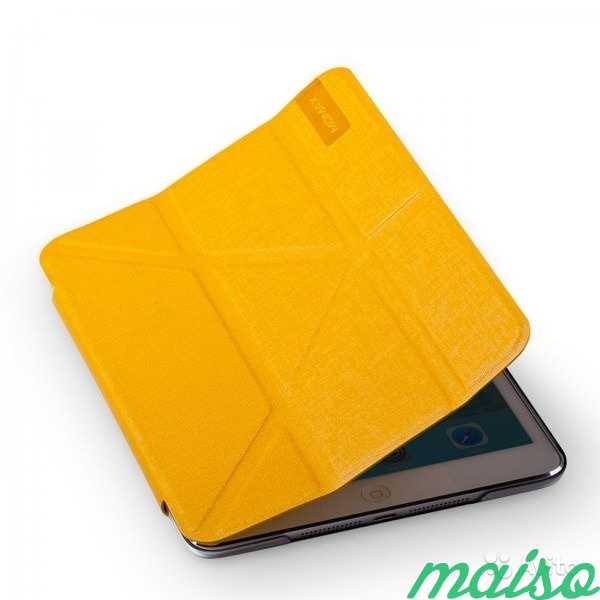 Желтый чехол для iPad Mini momax Flip Cover Case в Санкт-Петербурге. Фото 2