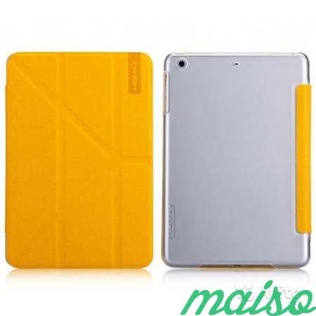 Желтый чехол для iPad Mini momax Flip Cover Case в Санкт-Петербурге. Фото 1