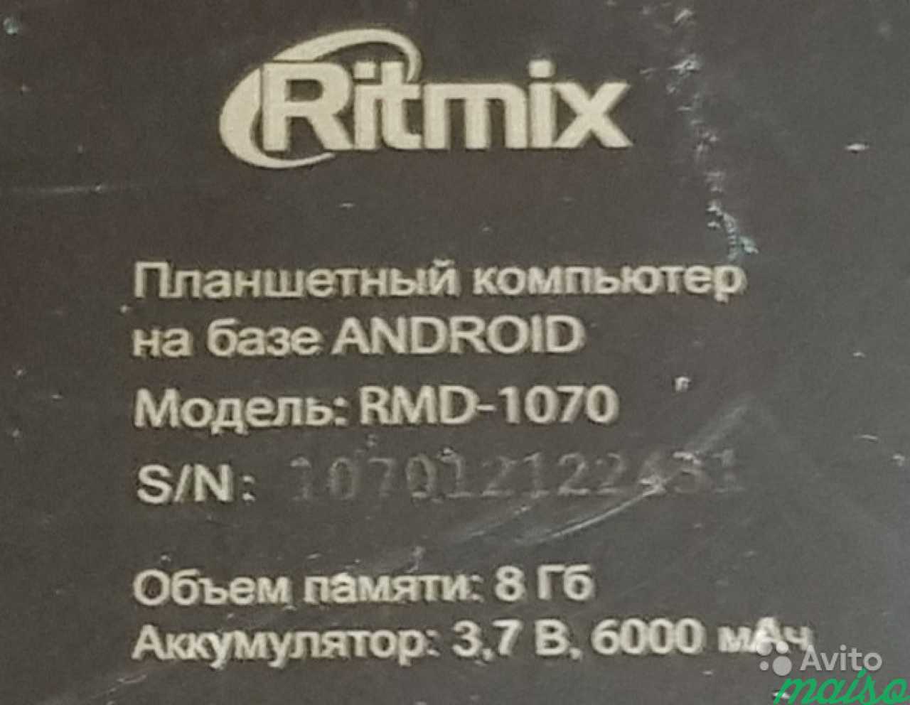Планшет Ritmix RMD-1070 в Санкт-Петербурге. Фото 2