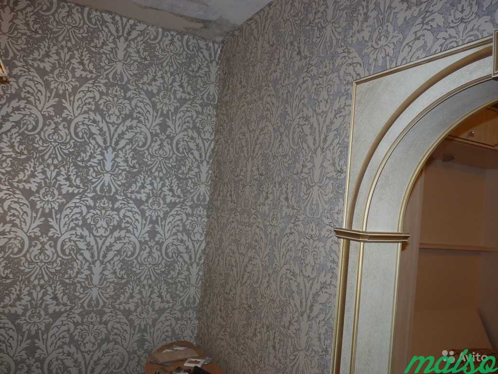 Поклейка Обоев в Москве. Фото 8