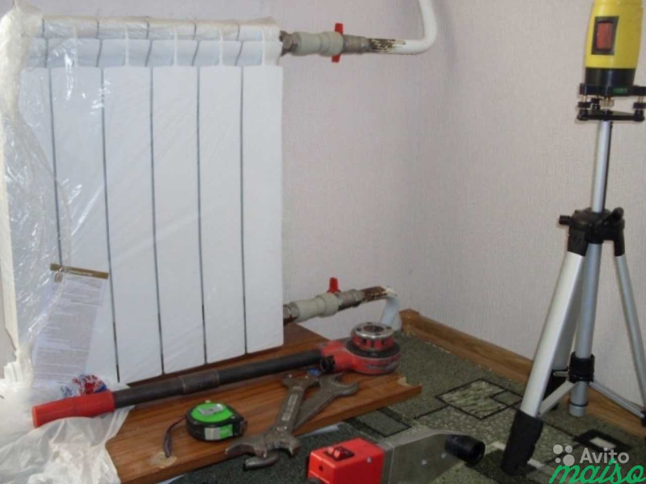 Замена радиаторов отопления москва сантехсервис