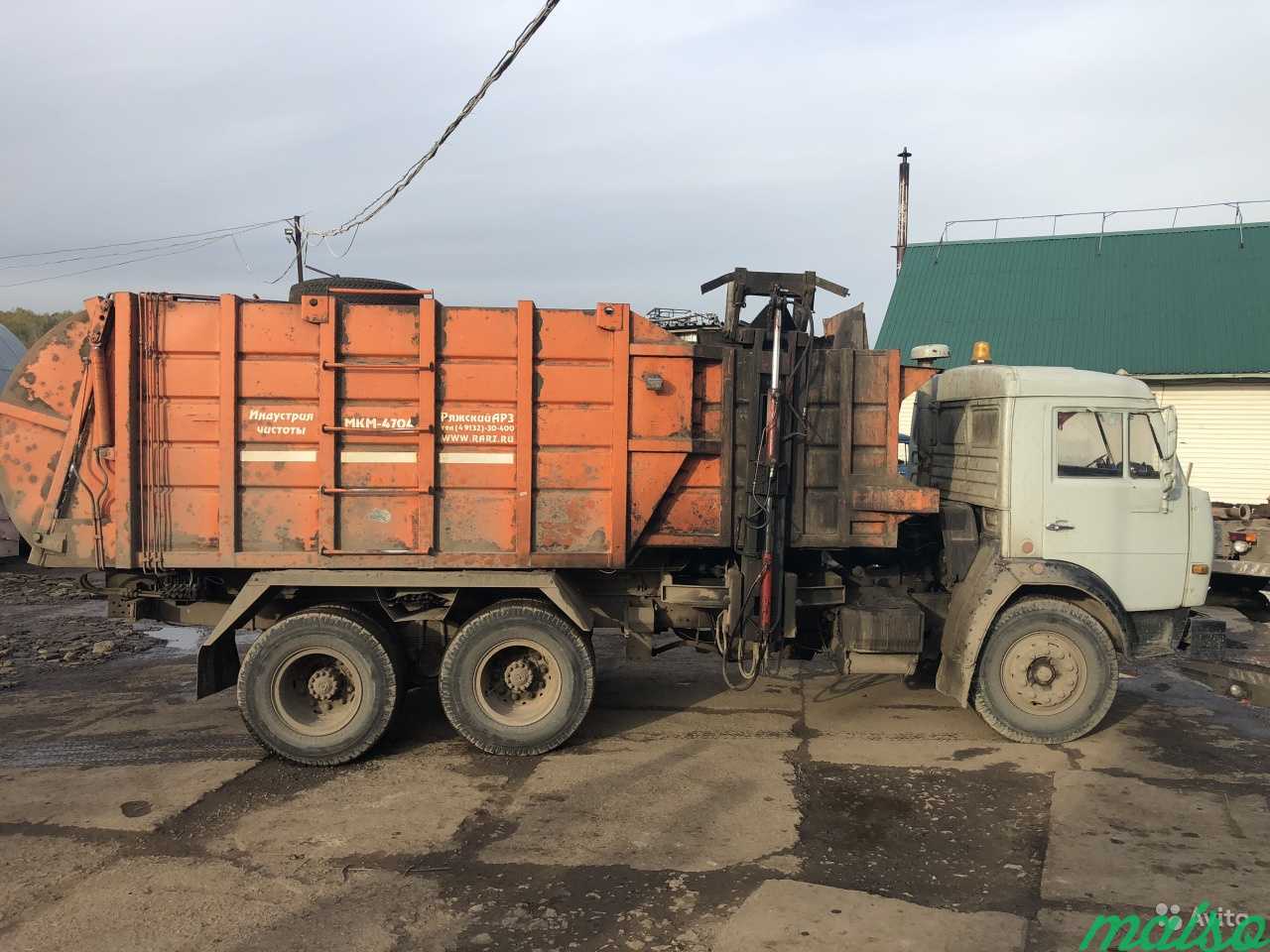 Вывоз мусора Газель, заказ контейнера от 8 до 27м3 в Москве. Фото 4