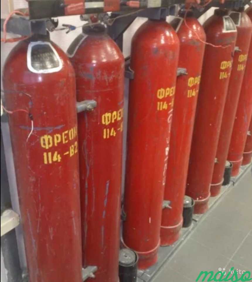 Вывозим не бесплатно Баллоны пожаротушения хладон в Москве. Фото 9