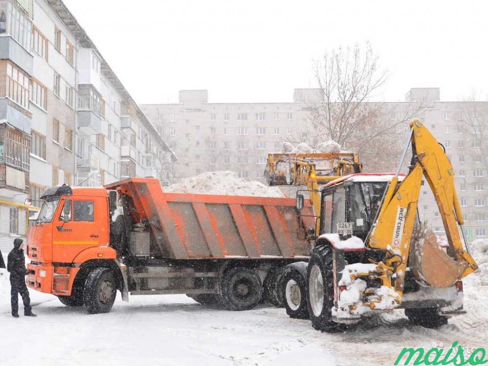 Вывоз снега, Уборка Снега, Чистка снега в Москве. Фото 3