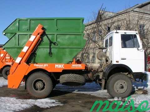 Вывоз мусора контейнером 8м3 в Москве. Фото 1