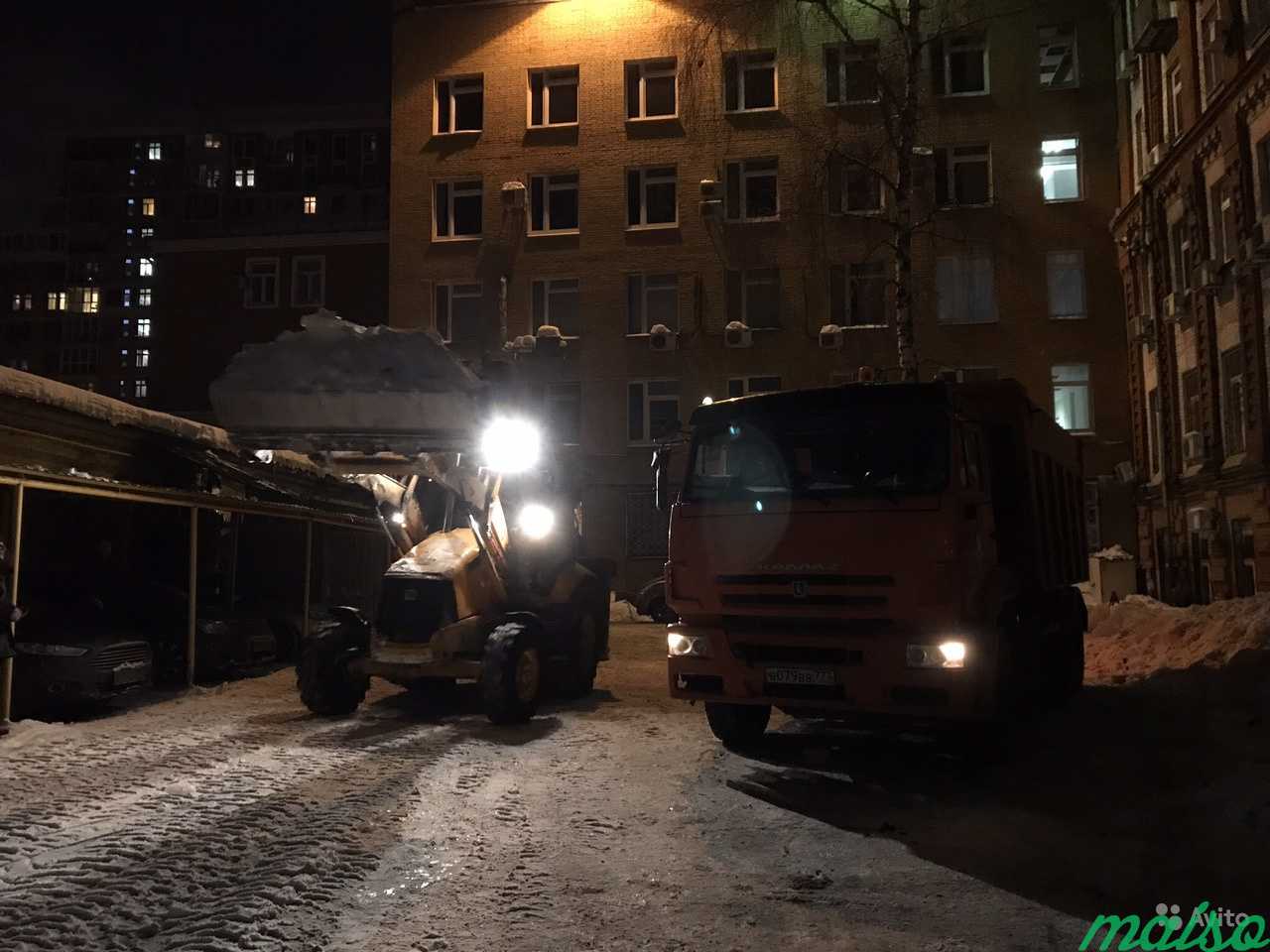 Вывоз снега с погрузкой и утилизацией в Москве. Фото 9