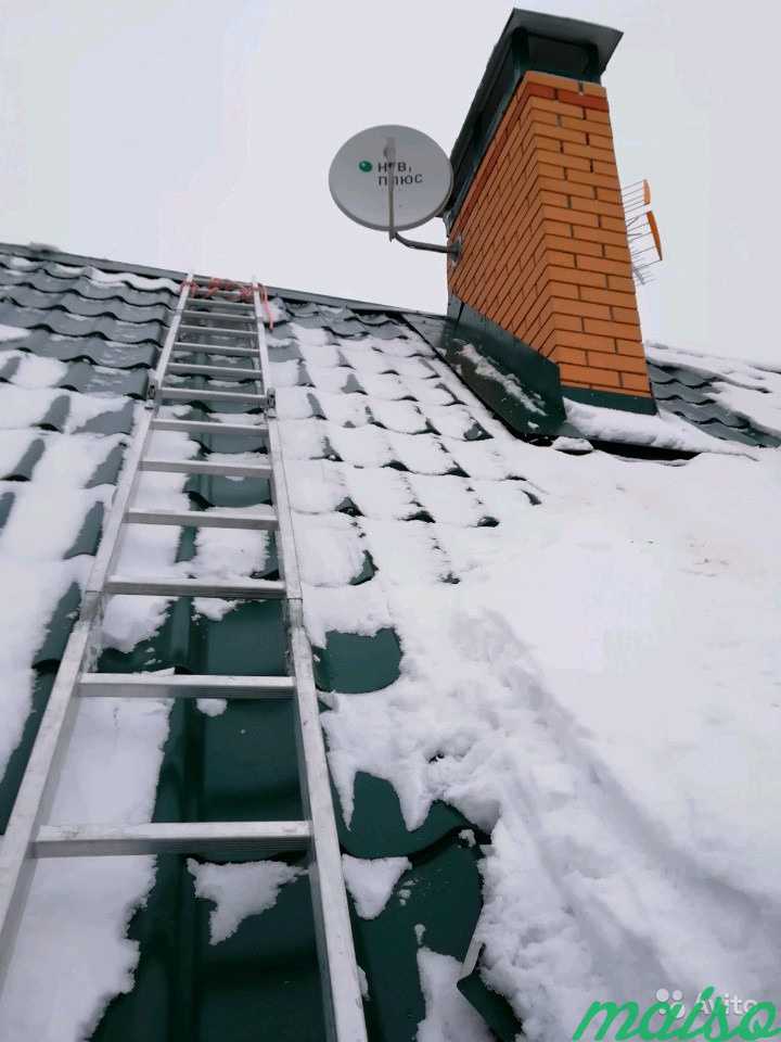 Установка спутниковых антенн НТВ-плюс в Москве. Фото 6
