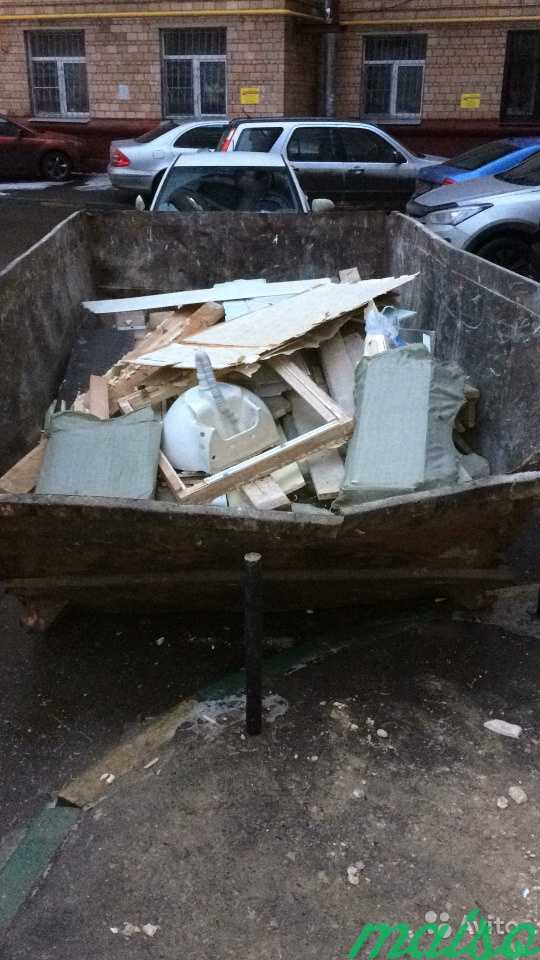 Вывоз строительного мусора.Грузчики в Москве. Фото 2