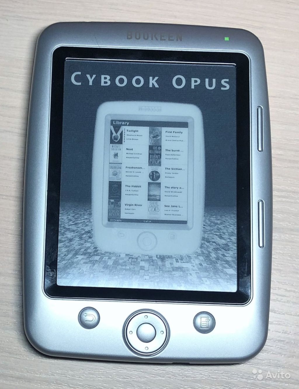 Электронная книга Bookeen Cybook Opus в Москве. Фото 1