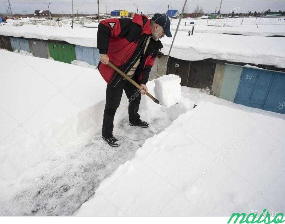 Очистка снега в Москве. Фото 2