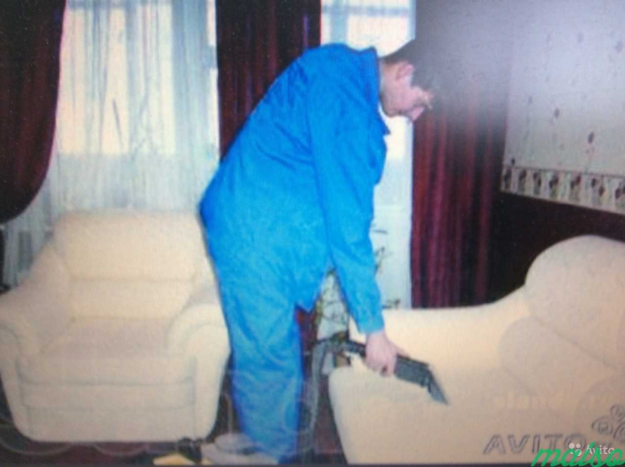 Химчистка мебели и ковров, возможен срочный выезд в Москве. Фото 1