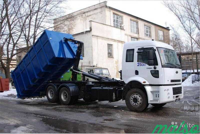 Вывоз мусора контейнерами Круглосуточно в Москве. Фото 1