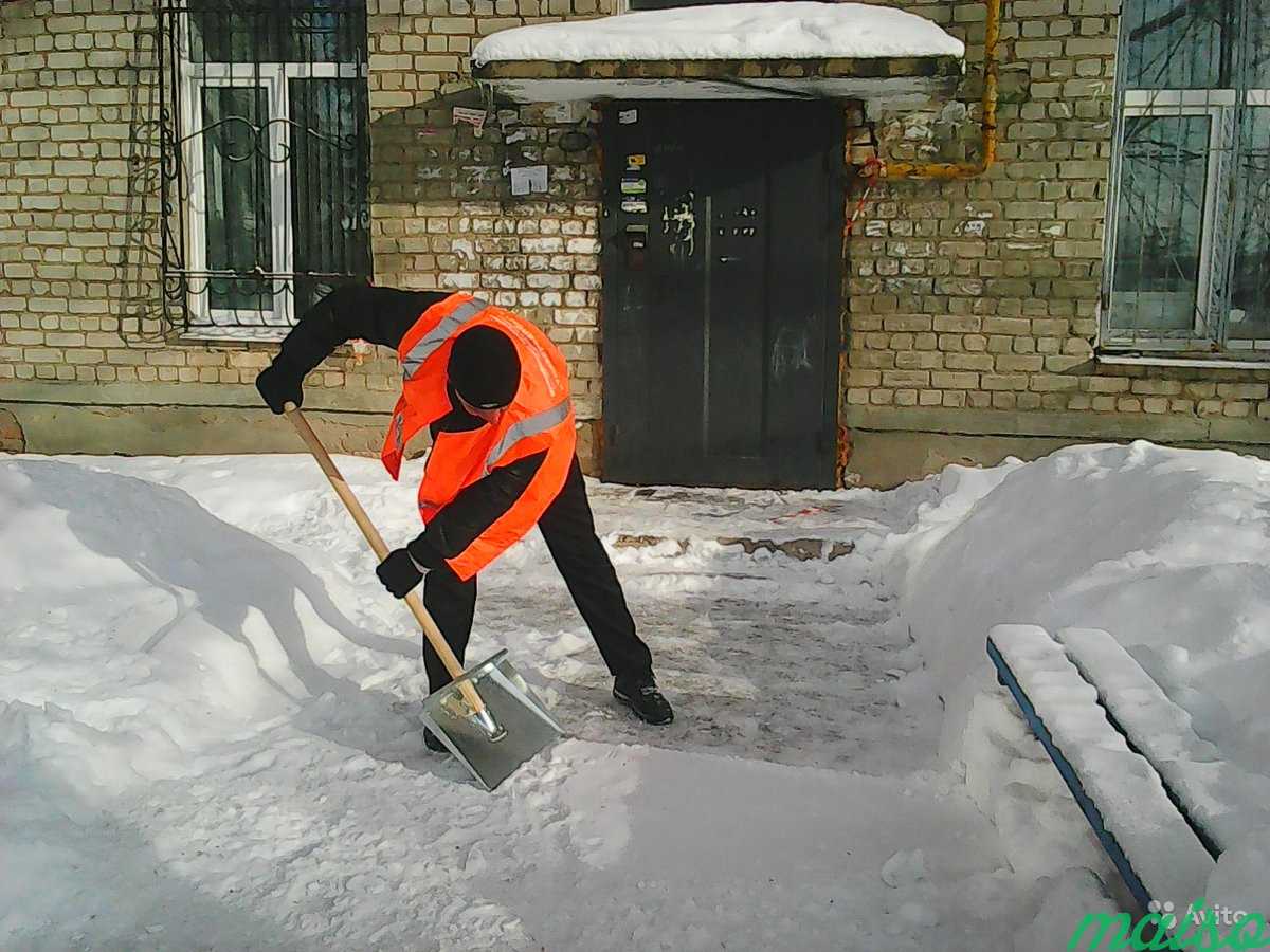 Уборка снега в Москве. Фото 3