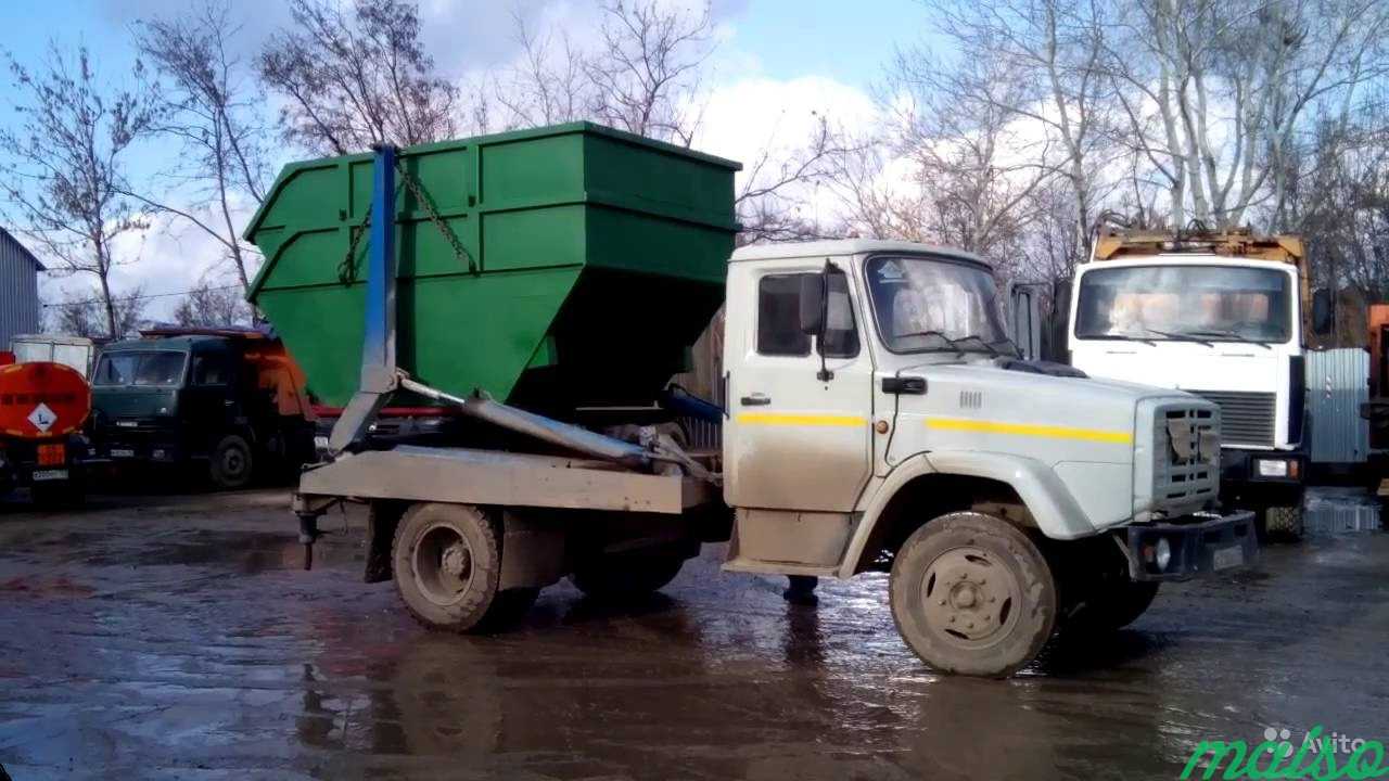 Вывоз мусора контейнерами. Демонтаж. Грузчики в Москве. Фото 1