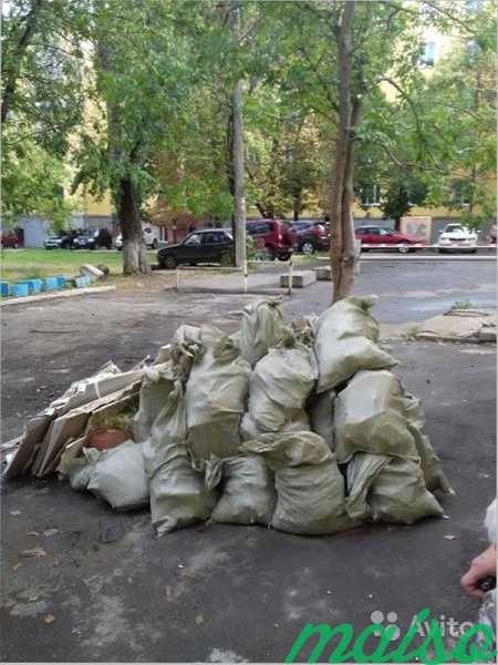 Вывоз мусора. Самосвалы в Москве. Фото 1