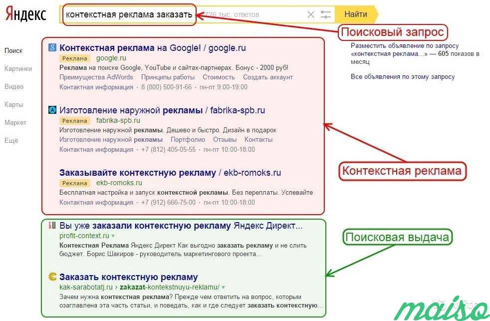 Настройка контекстной рекламы, Яндекс.Директ, Гугл в Москве. Фото 1