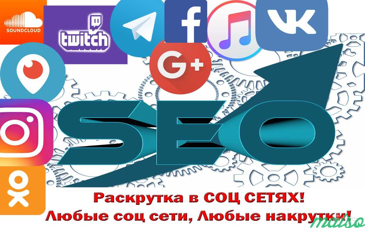 Раскрутка Продвижение Накрутка в Соц сетях в Москве. Фото 1