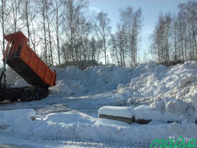 Вывоз снега в Москве. Фото 7