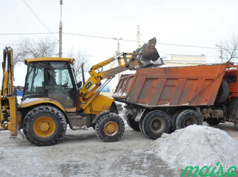 Вывоз снега в Москве. Фото 2