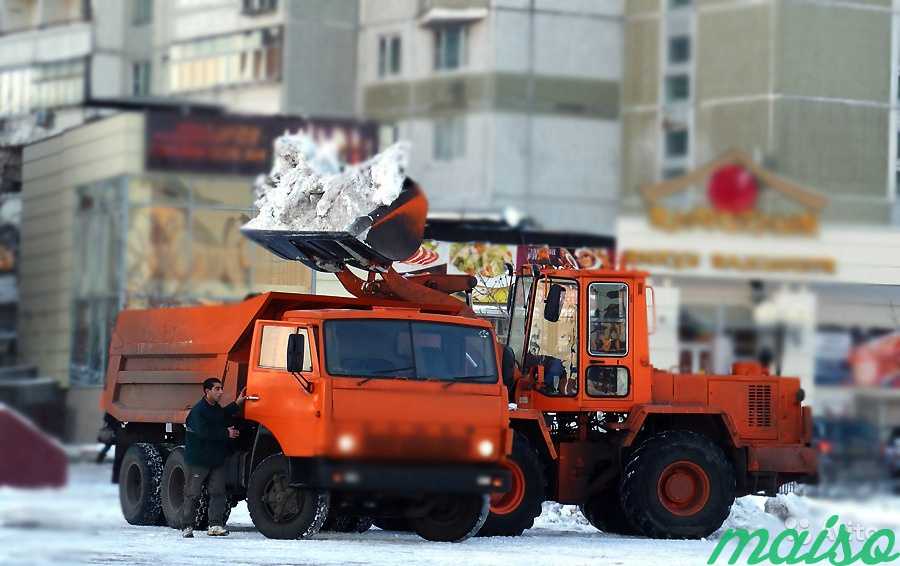 Уборка и вывоз снега Москва в Москве. Фото 1